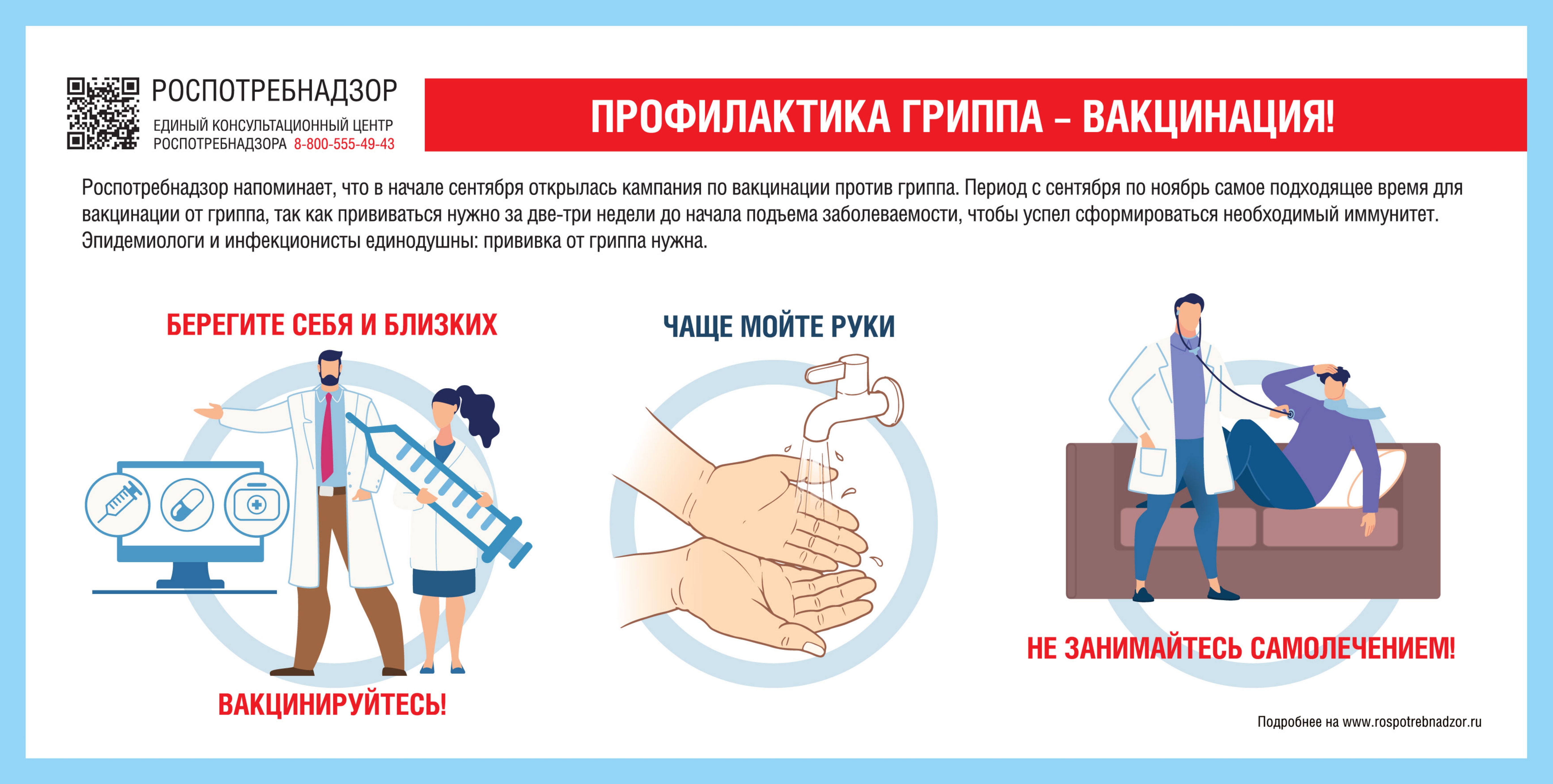 Профилактика гриппа вакцинация
