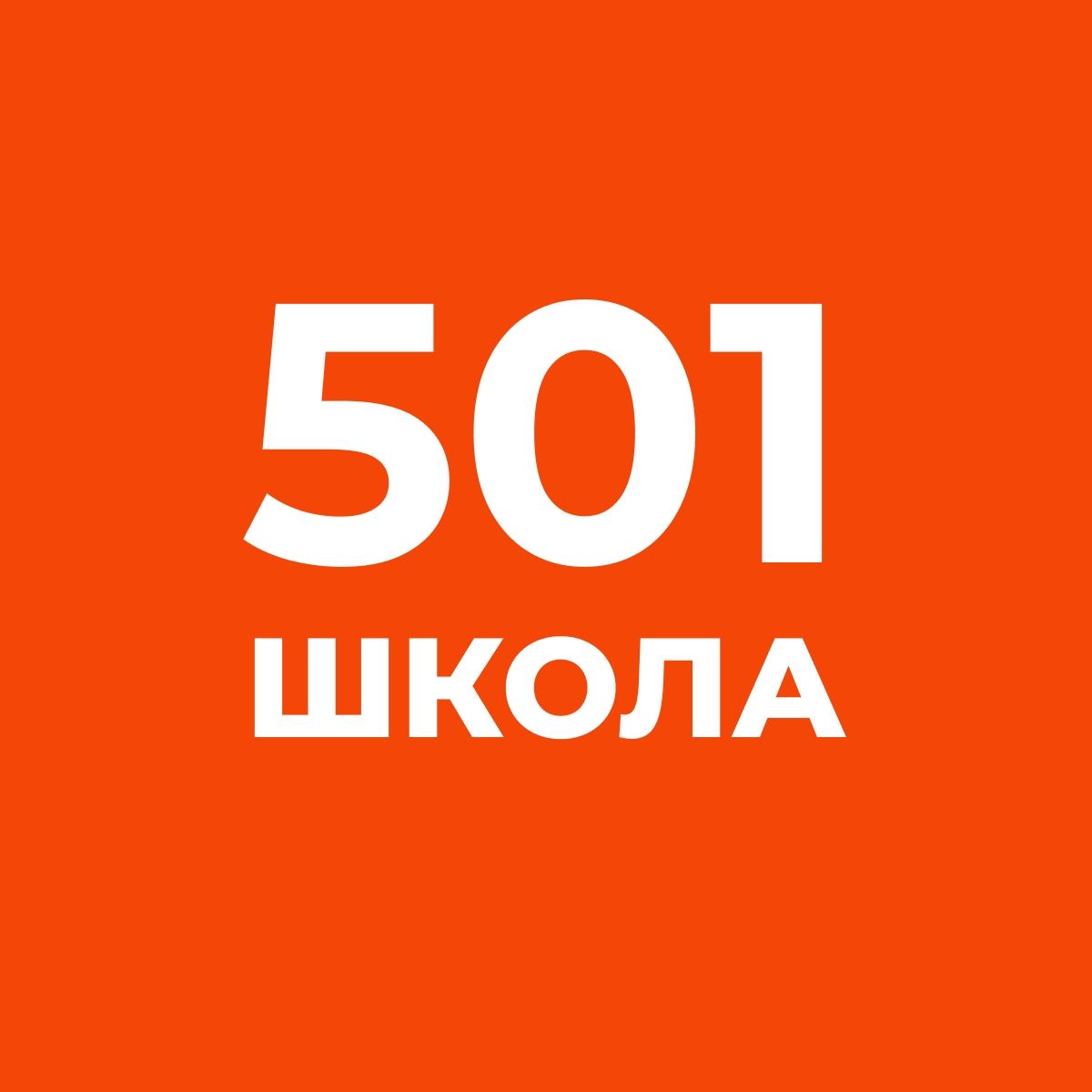 Школа 501